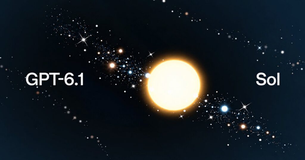 OpenAI, GPT-6.1 Sol 모델 공식 서비스 시작… 복잡 작업 비용 절감 및 데이터 거주성 기준 확인