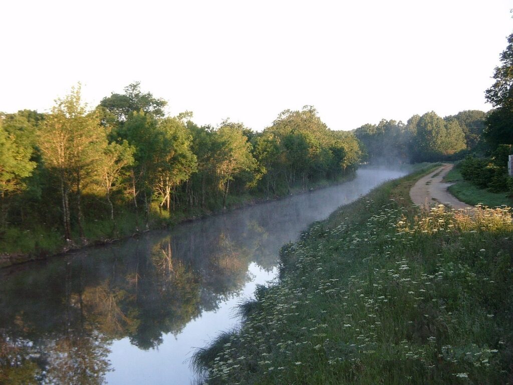 ISAC — Der Isac bei Pont-Miny (knapp vor der Mündung in die Vilaine)