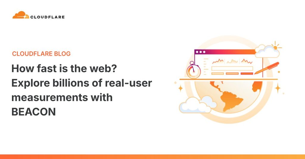 Cloudflare BEACON 공개 데이터셋 소개 이미지